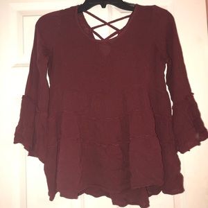 Burgundy Top